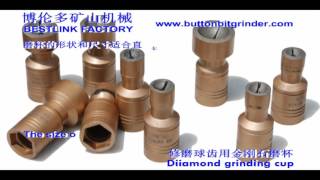 BTON200 button bit grinder
