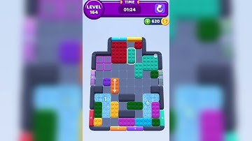 Color Block Jam Level 164 Walkthrough Solution