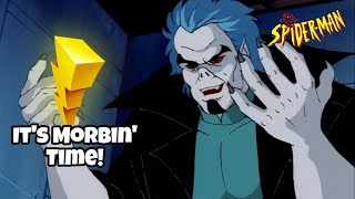 The Origin Of Morbius The Vampire Spider-Man The Animated Series Hd