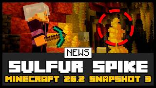 Minecraft Chaos Cubed - Novo Bloco Pontiagudo De Enxofre Snapshot