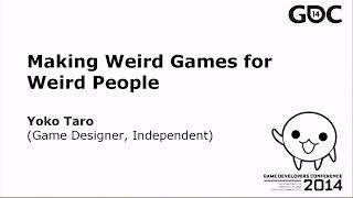 NieR's Yoko Taro @ GDC2014: 'Making Weird Games For Weird People'