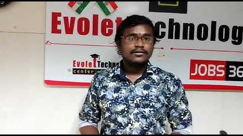 Internship Program-Evolet Technologies,Bangalore