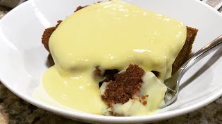 Steamed Pudding (Samoan Puligi) and Custard Recipe