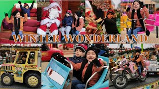 HafSameer explore Winter Wonderland at Hyde Park