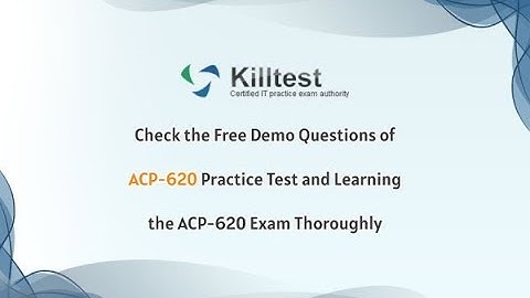 Check the Free Demo Questions of ACP-620 Practice Test and Learning the ACP-620 Exam Thoroughly