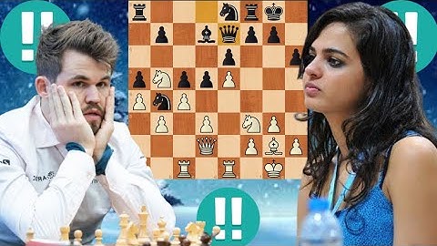 First class Magnus Carlsen vs Tania Sachdev 81