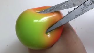 Satisfying Slime Stress Ball Cutting #30