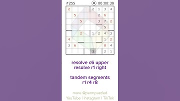 One Up 255 in 101 seconds | inline expo | #oneuppuzzle #puzzlesolving #puzzle #dailypuzzle