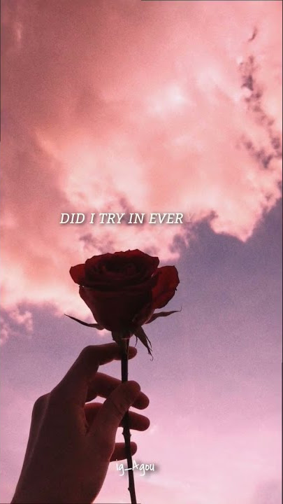 If tomorrow never come / Short Lyrics