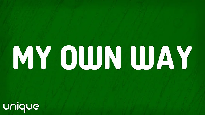 Freya Skye - My Own Way (Lyrics)