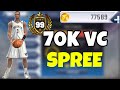 70k VC SPENDING SPREE nba 2K19 mobile