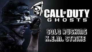 (COD: Ghosts) Solo SMG rushing K.E.M. strike