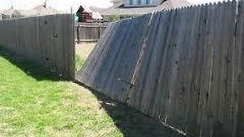 Removing a Rotten Fence Post