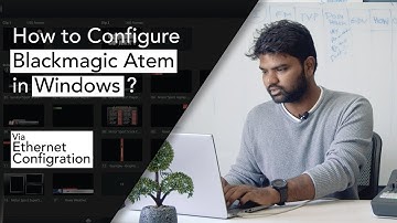Atem Software control (WINDOWS) Ethernet Configuration