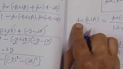 Express tanh-1(x+iy)  in form A+iB and hence the value of tanh-1(iy)