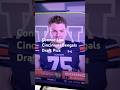 Connor Lew Cincinnati Bengals NFL Draft Pick