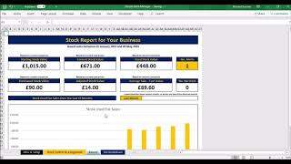 Basic Demo - Simple Stock Manager screenshot 2