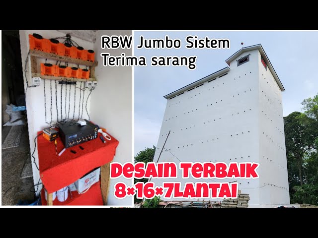 Rumah Gedung Walet 8x16x7 lantai sistem terima Kunci SP Audax Liur Emas. class=