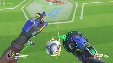 Overwatch - Lucio Brawl - Hacker Plays Widowmaker
