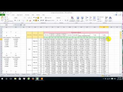 Video HƯỚNG DẪN ĐỒ ÁN THÉP 2-VIDEO 4-TỔ HỢP NỘI LỰC PHẦN 2 - youtube