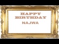 Najwa   Birthday Postcards & Postales - Happy Birthday
