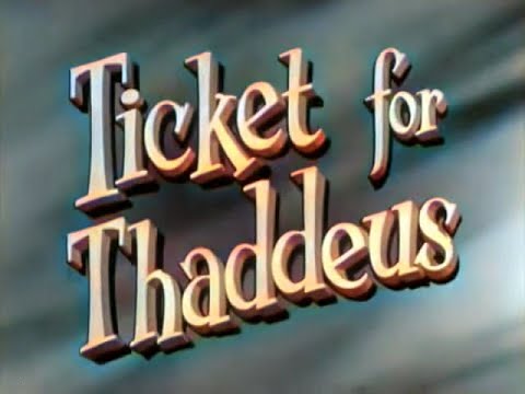 Screen Directors Playhouse S1E25 A Ticket For Thaddeus, Colorized, Edmond O'brien, Alan Hale Jr.