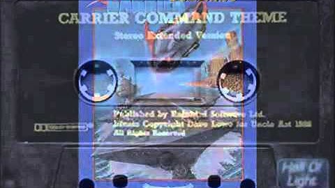 Carrier Command   1988   Bonus Audio Tape game music by Uncle Art
