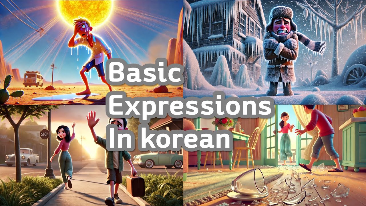 [Learn Korean]10 Basic Korean Expressions - YouTube