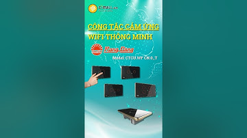 Công Tắc Cảm Ứng Thông Minh Wifi Rạng Đông CTCU.WF CN.0_T | 1 nút - 2 nút - 3 nút - 4 nút | ELMALL