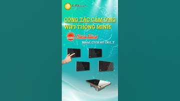Công Tắc Cảm Ứng Thông Minh Wifi Rạng Đông CTCU.WF CN.0_T | 1 nút - 2 nút - 3 nút - 4 nút | ELMALL