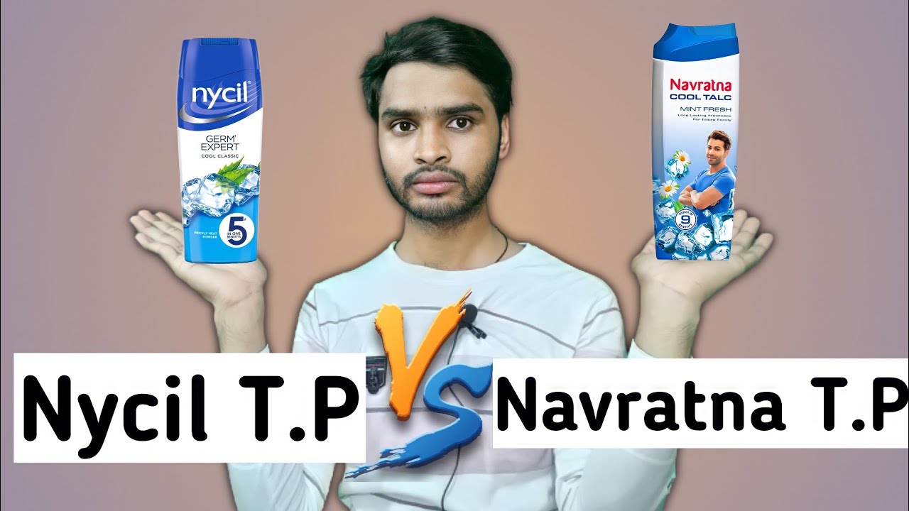 Navratna Powder vs Nycil Powder  Talcum Powder Review  review