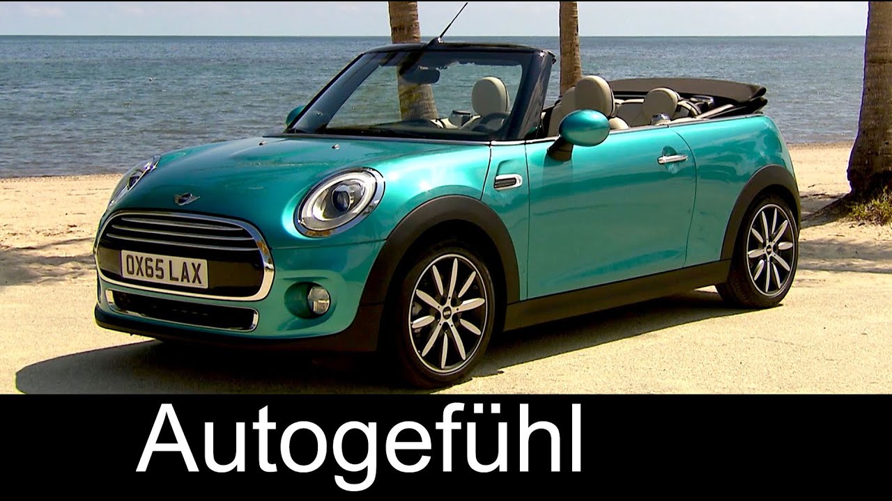 New Mini Convertible Cabriolet Preview Exteriorinterior My2016