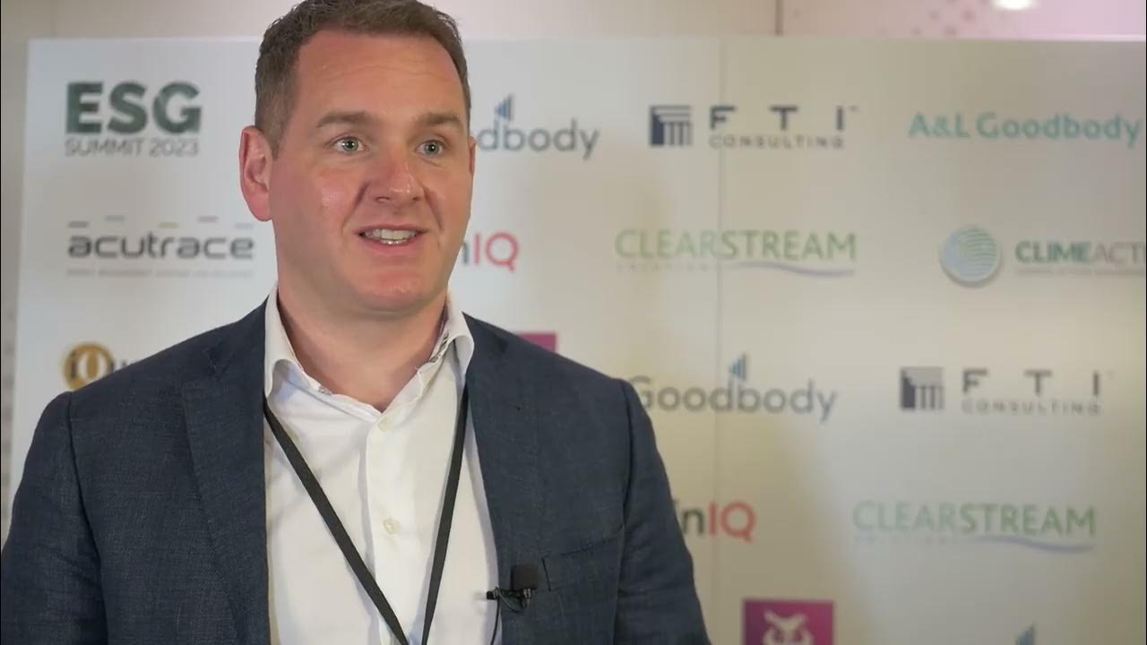 ESG Summit JP Scally, CEO of Lidl Ireland and Northern Ireland. YouTube