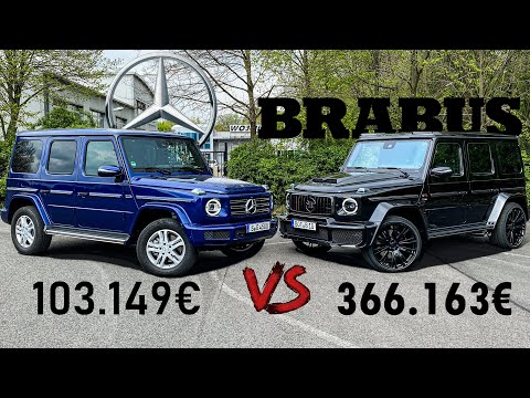 MOST Expensive vs. CHEAPEST G-CLASS! G800 BRABUS  vs. G350d Sound Interior Exterior