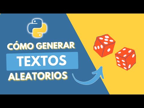 Generar cadenas aleatorias en Python 🐍