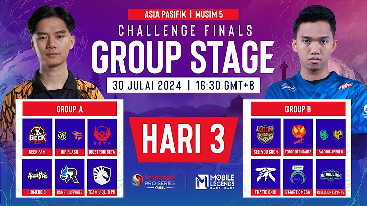 🔴 [BM] AP | Snapdragon Mobile Challenge Finals Group Stage | Musim 5 Hari 3