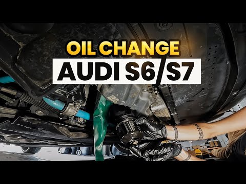 Audi 4.0T Oil Change DIY | C7 S6/S7 Step-by-Step