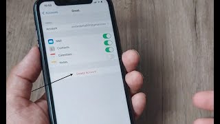 how to delete an email account from iphone | remove mail account | delete gmail account from iphone