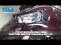 How to Replace Fog Lights 2003-2011 Mercury Grand Marquis