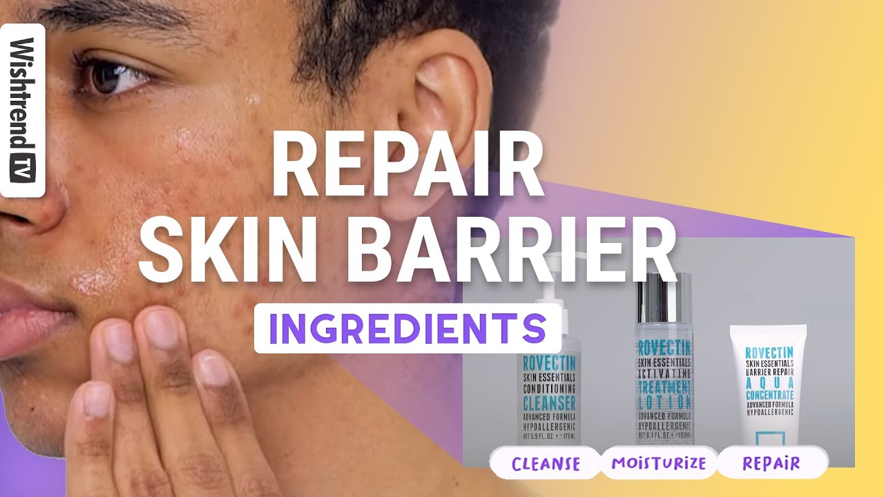 Best 4 Ingredients for Repairing Skin BarrierㅣWishtrend TV VS Repair EP3