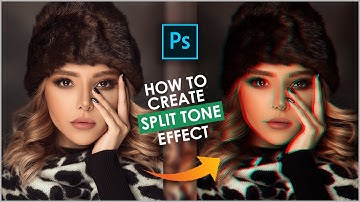 How to create Split tone effect in Photoshop | Split tone effect | Photoshop