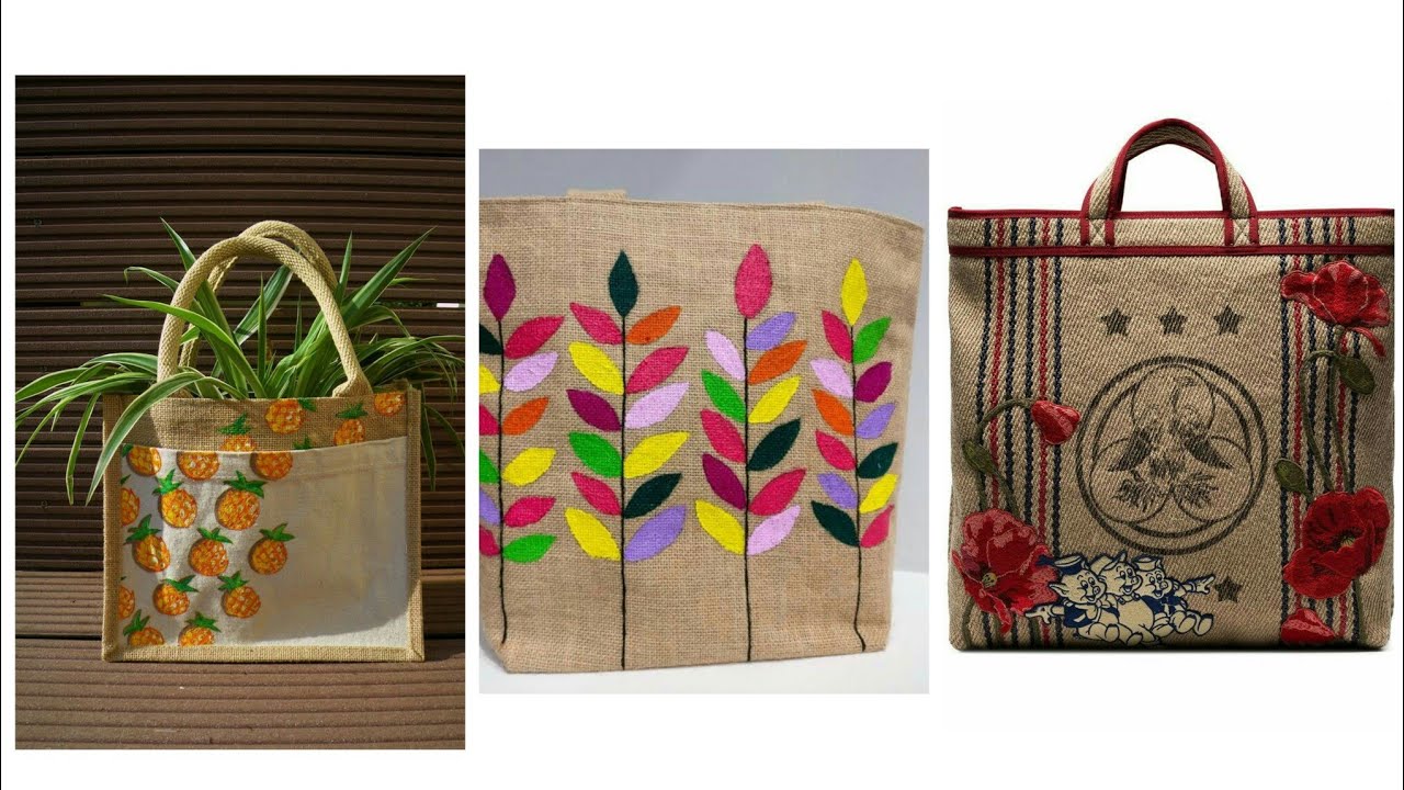 Beautiful Jute Handbag Decor Ideas YouTube