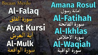 Surah Merdu Al Mulk, Yasin, Al Baqarah, Al Kahfi, Ar Rahman, Al Waqiah, Sajdah, Dukhan, Maryam, Taha
