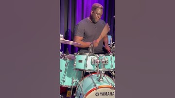 Thumbnail of Larnell Lewis grooving at soundcheck #InternationalDrummerMeetingSalzgitter