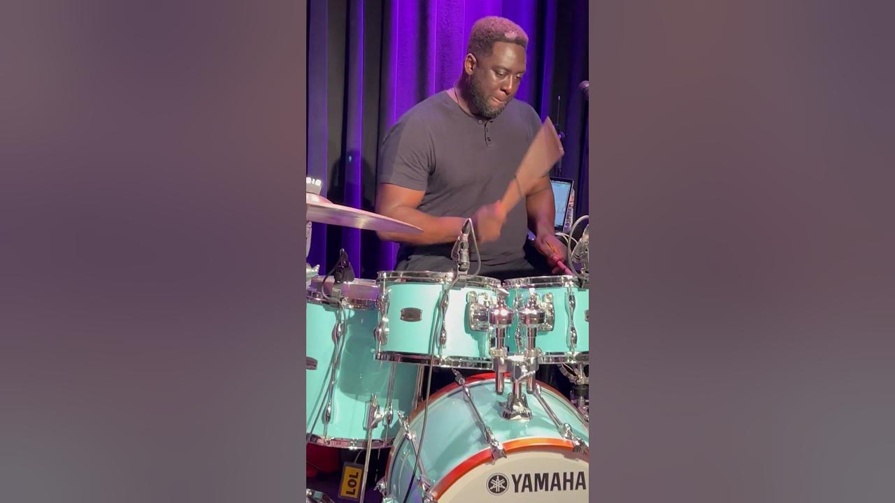 Larnell Lewis grooving at soundcheck #InternationalDrummerMeetingSalzgitter Larnell Lewis grooving at soundcheck #InternationalDrummerMeetingSalzgitter