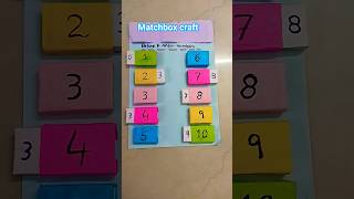 matchbox number craft ##before after number craft #diy #art