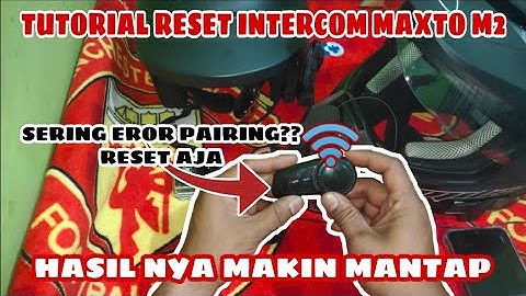 TUTORIAL RESET INTERCOM MAXTO M2‼️Ke setelan pabrik jadi makin mantap #reset #intercom #maxtom2