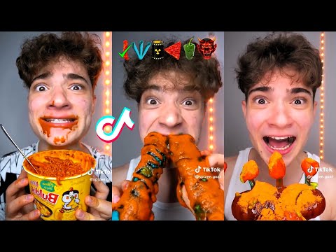 * 1 HOUR * EXTREME SPICIEST FOOD Spizee The Goat TikTok Videos Compilation 2024