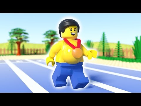 LEGO Fat Man Running - LEGO Sport Fail (2018)