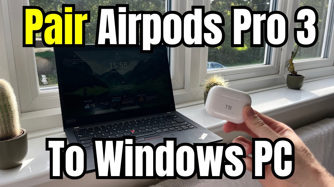 パソコン AirPods Pro How to Connect Airpods Pro 3 to Windows Laptop / PC - YouTube